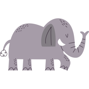 Icono elefante