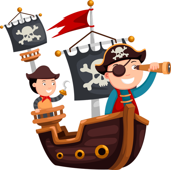 Dibujo piratas